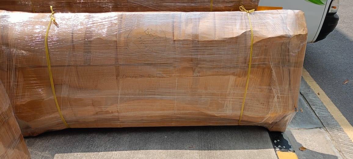 Domestic cargo shipping truck